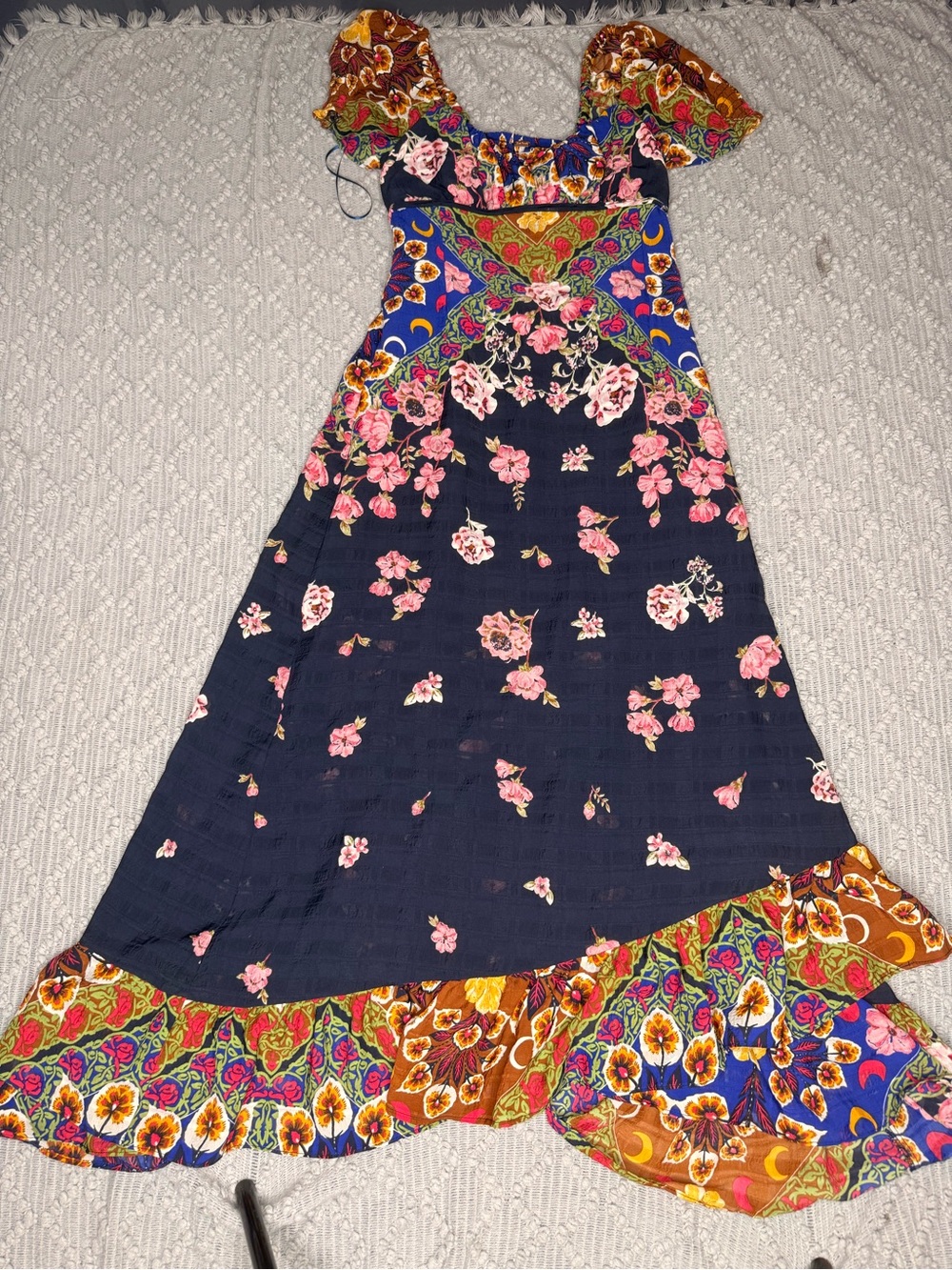 NWOT SOLD OUT Free People Busy Dreaming Midi Dress - Picture 2 of 4